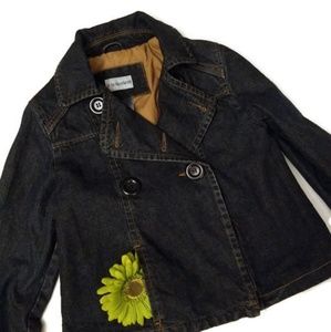 No Boundaries Jean Jacket sz.S (Jrs. 3/5)  #276